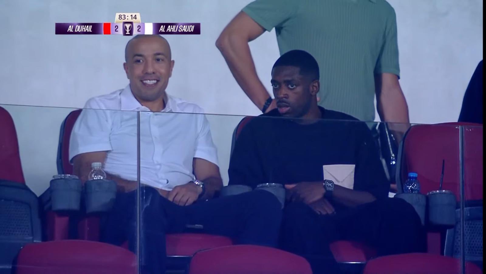 亚冠焦点战引爆话题 新金球奖得主登贝莱观战杜海勒对阵吉达国民