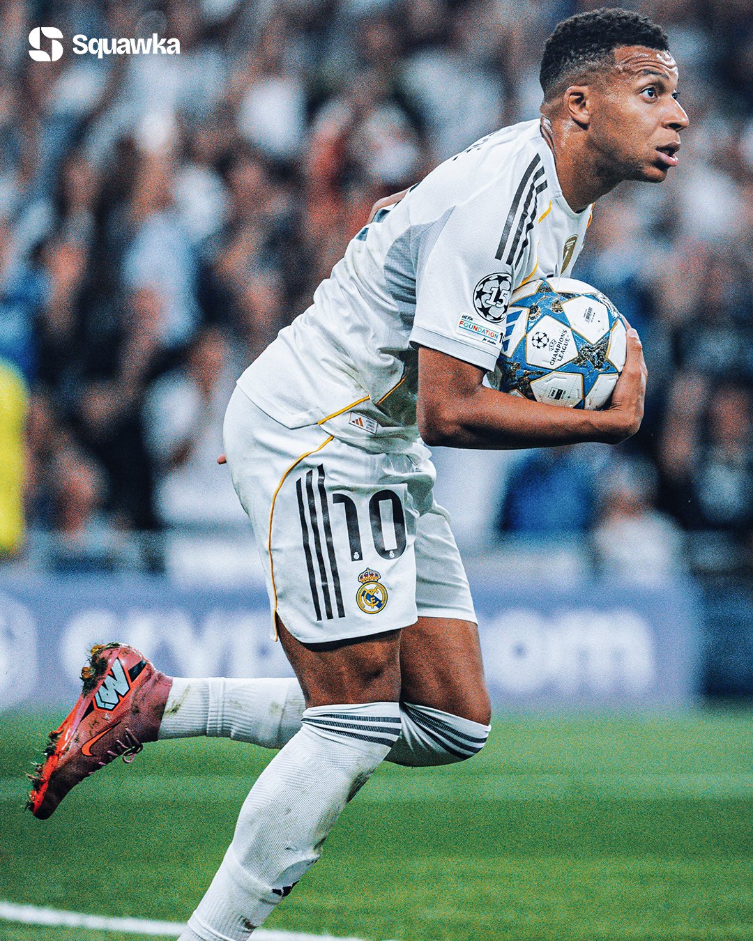 姆巴佩爆发！皇马5-0大胜凯拉特，欧冠帽子戏法再次证明超级巨星地位