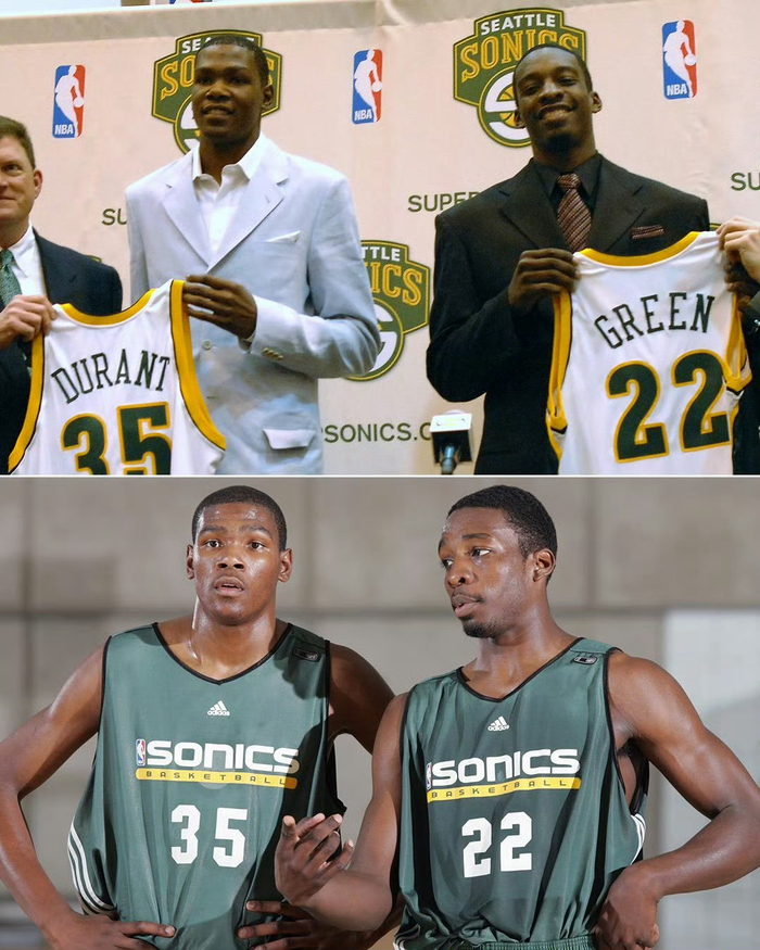 杜兰特吐槽超音速“老掉牙”球衣，回忆西雅图岁月感慨时光飞逝