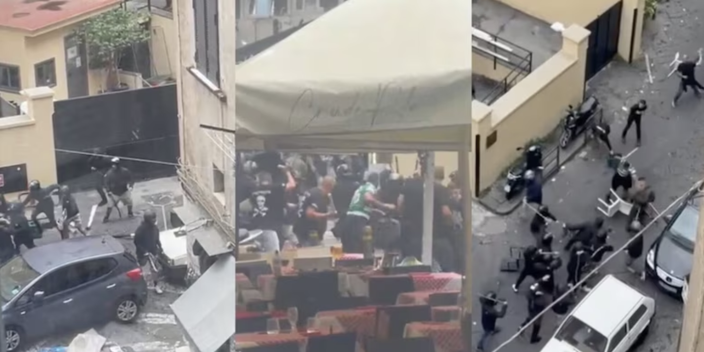 欧冠那不勒斯主场爆发暴力事件，球迷素质堪忧