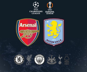 英超欧战演出大比拼 阿森纳与维拉独领风骚