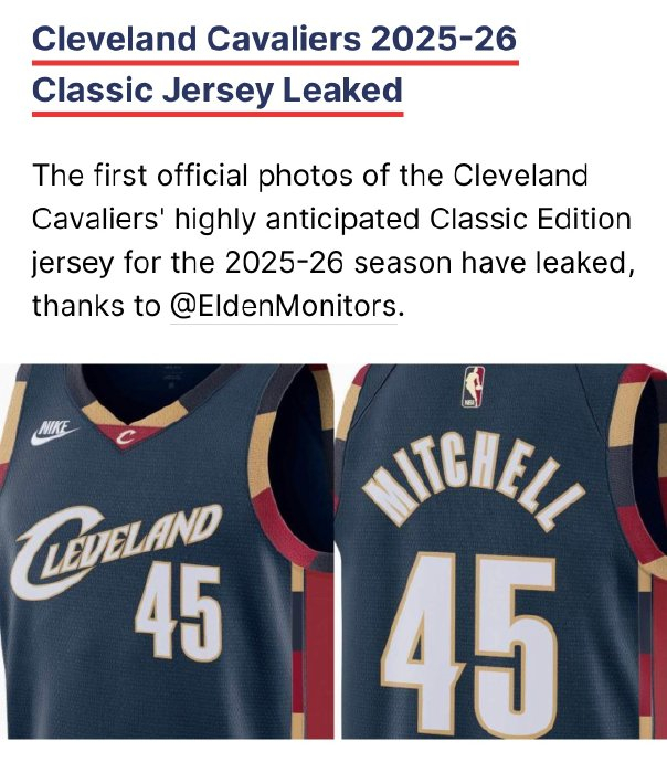 骑士经典海军蓝球衣回归，詹姆斯昔日辉煌再现