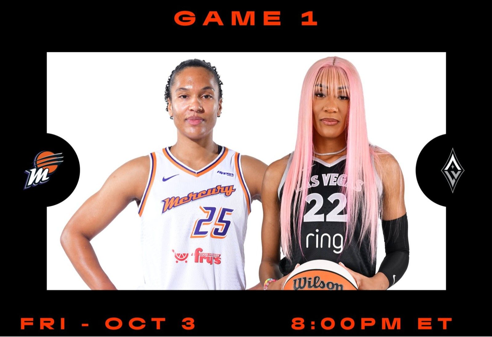 WNBA总决赛G1火热开战：王牌对阵水星，球员阵容揭晓