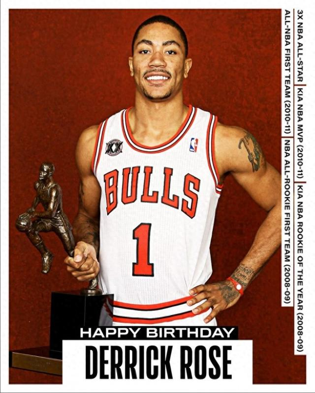 德里克·罗斯37岁生日：当年最年轻MVP的传奇与现实