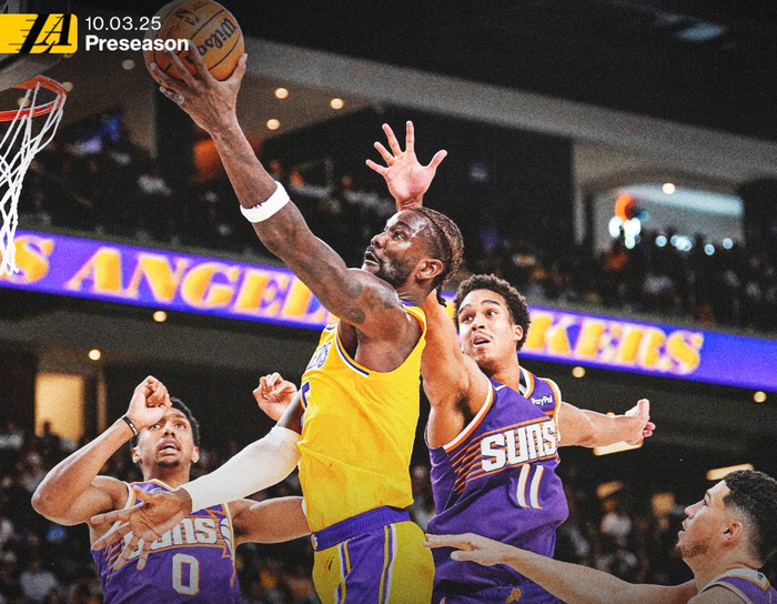 艾顿新赛季首秀成笑柄，湖人内线还能撑起总冠军梦？