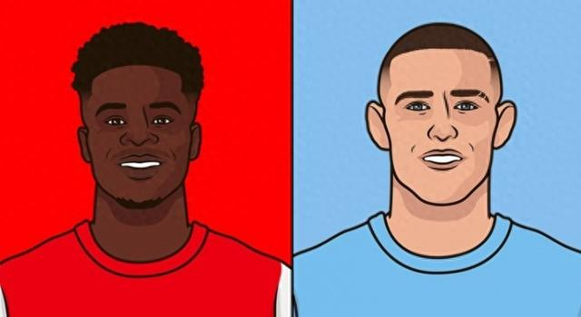 萨卡英超进球参与破百，阿森纳2-0领先西汉姆联，福登紧随其后