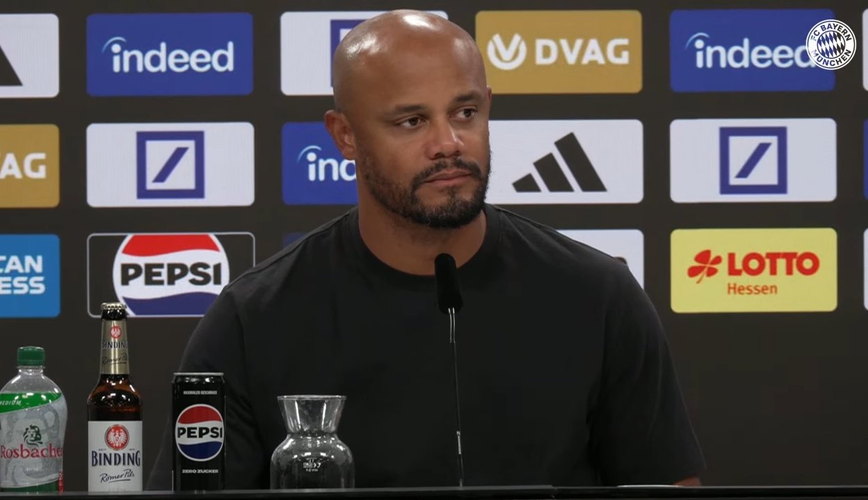 孔帕尼犀利点评拜仁3-0法兰克福，迪亚斯展现活力无可挑剔