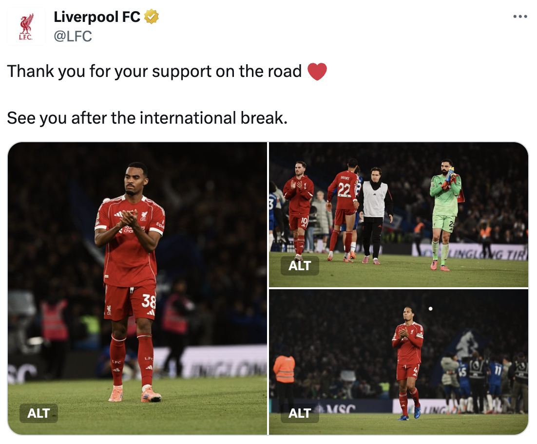 利物浦连败三场，切尔西实力碾压，红军真该醒醒了