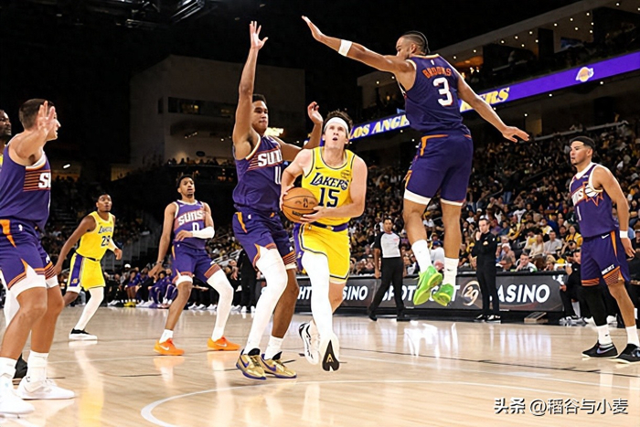 湖人季前赛惨败，里夫斯非救世主，板凳深度成隐忧