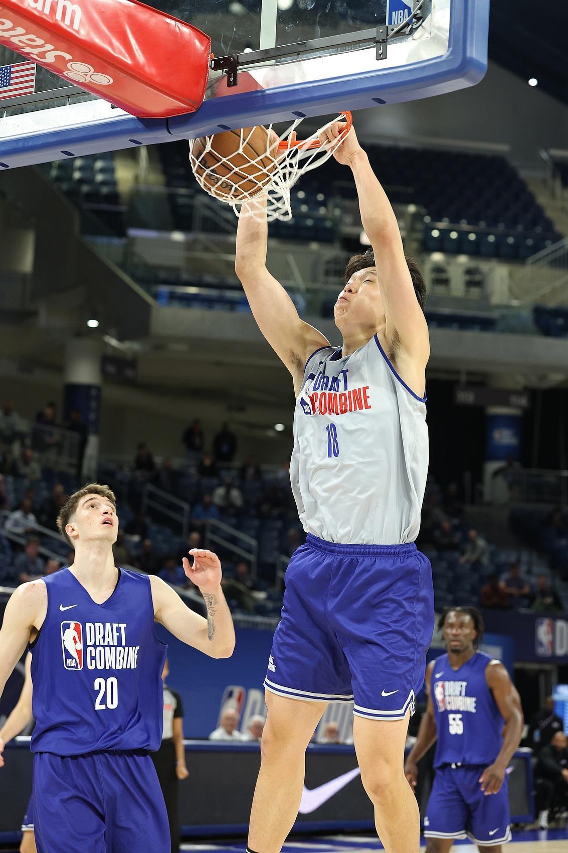 杨瀚森开拓者首秀，4分小打小闹还是潜力股？