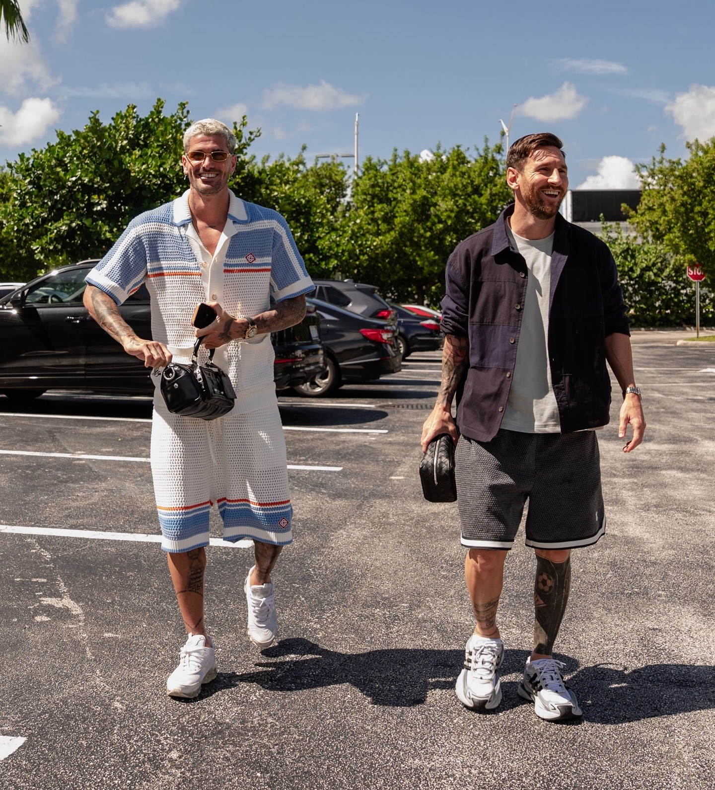 梅西携手德保罗亮相阿根廷集训，迈阿密备战两场国际友谊赛