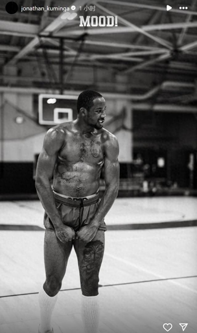 库明加社媒晒训练能代表实力吗？夸梅-布朗一语道破真相