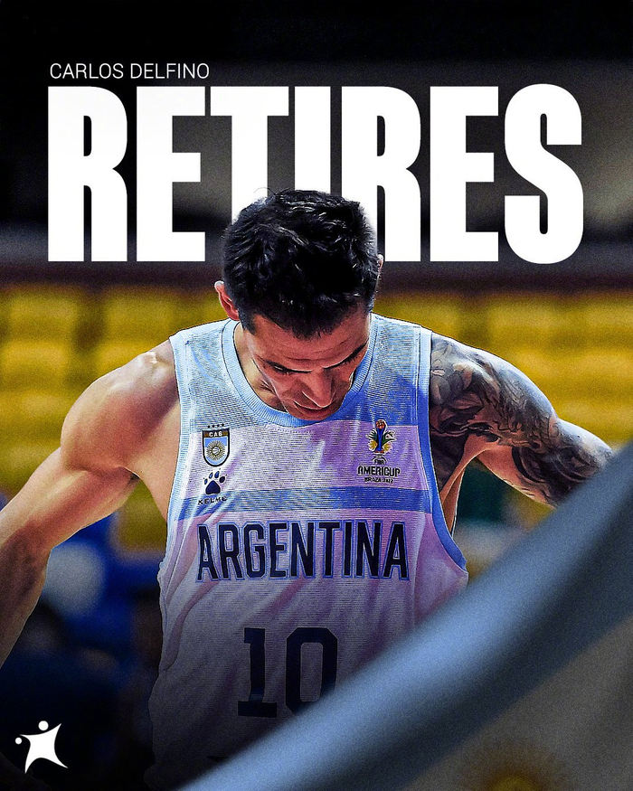43岁德尔菲诺宣布退役，昔日阿根廷奥运英雄画上句点