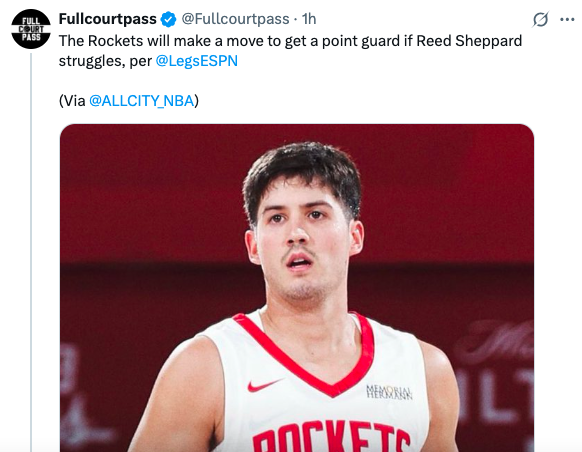 火箭控卫位置遭考验，谢泼德需抓紧证明自己