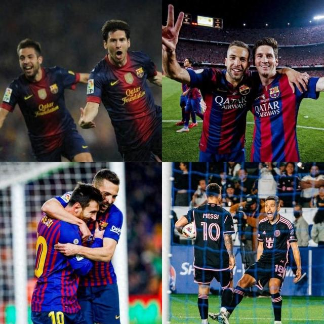 阿尔巴宣布赛季结束退役，梅西留言感慨昔日搭档难再