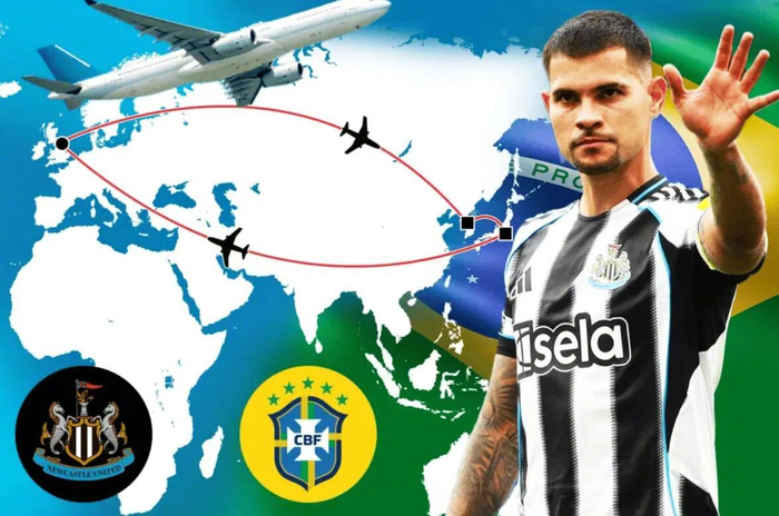 纽卡斯尔双星前往巴西集训途中遭遇飞行事故