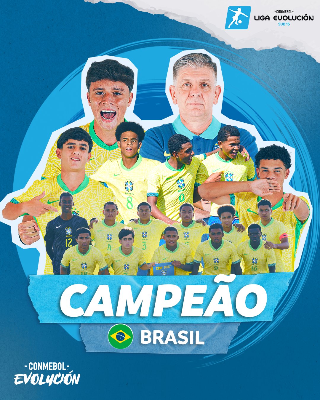 南美U15进化联赛战至点球 巴西绝杀阿根廷夺冠