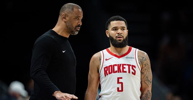 火箭后场受挫 范弗里特伤缺乌度卡信心满满