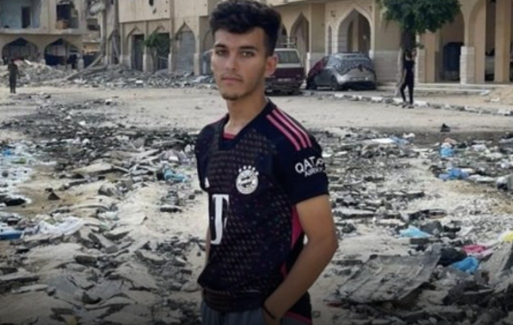 加沙球员优素福：战争毁家园，唯有足球能救命
