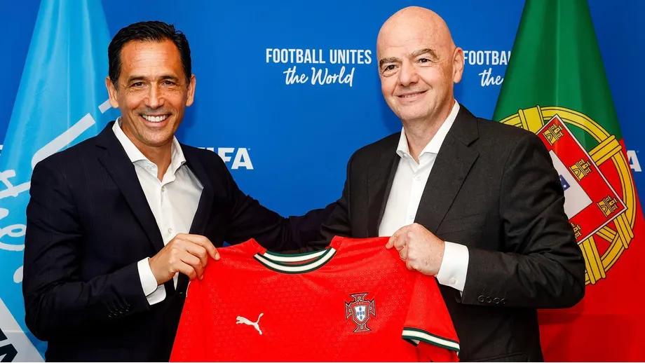 国际足联主席强调葡萄牙在2030年世界杯中的核心地位与足球发展贡献