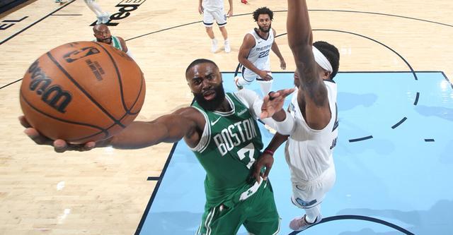 NBA季前赛极速对决，凯尔特人121-103力克灰熊