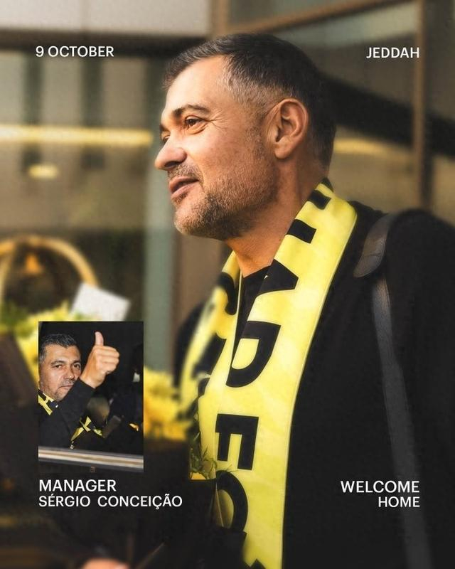 孔塞桑正式抵达吉达联合，开启全新征程