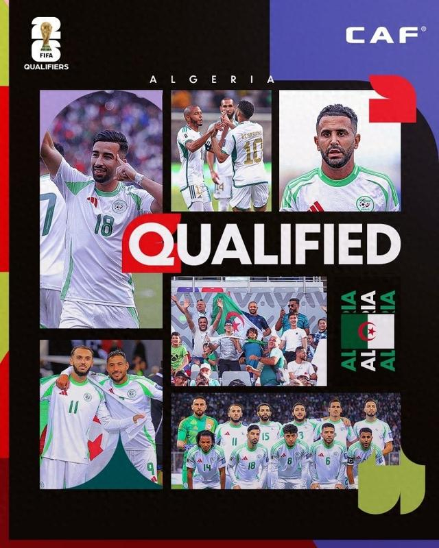 阿尔及利亚3-0锁定世界杯名额 马赫雷斯展现妖锋实力