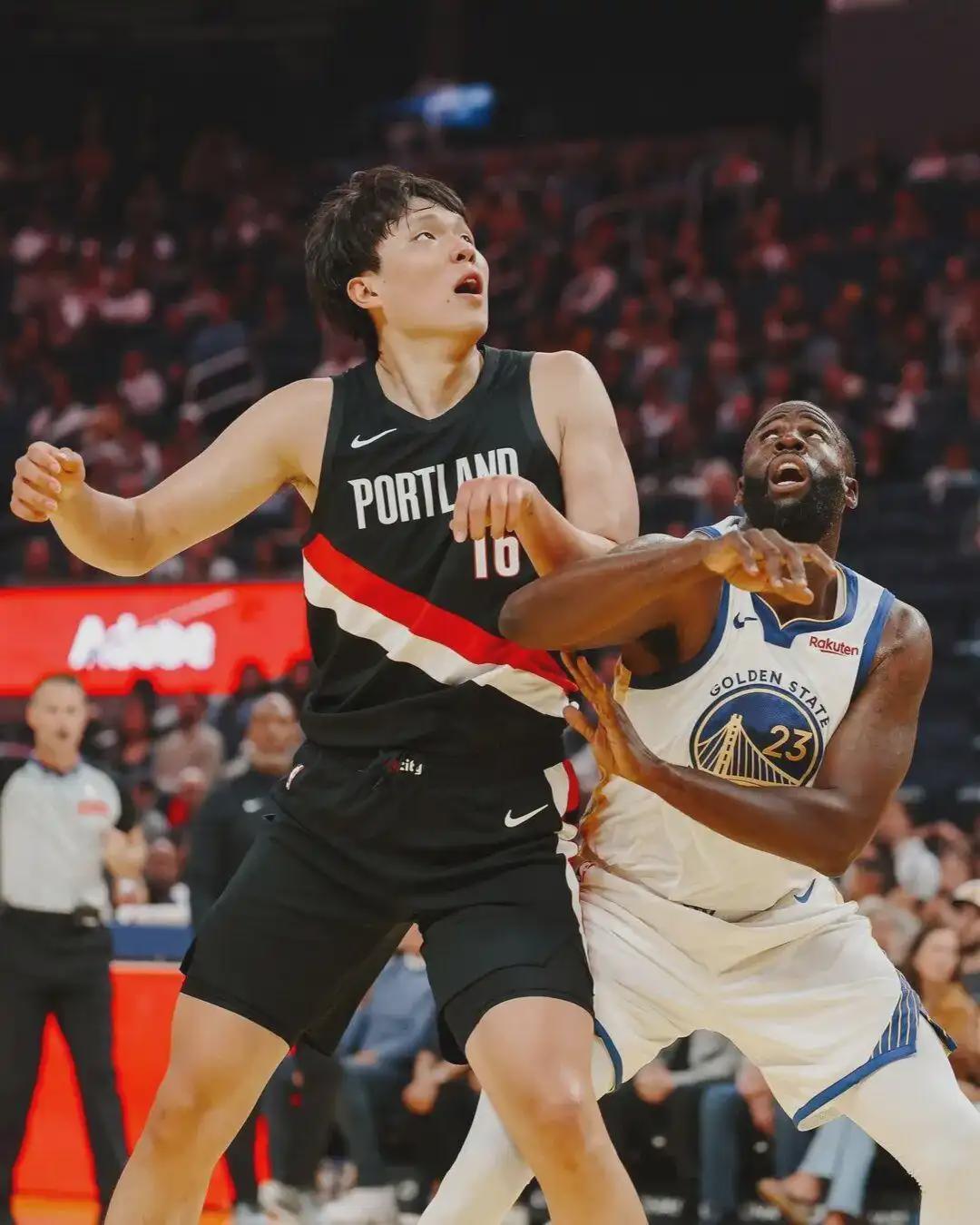 杨瀚森首秀NBA，开拓者期待他慢慢成长