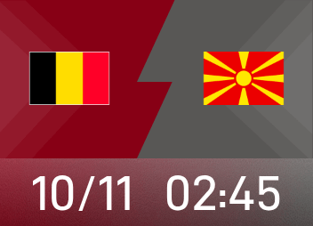 比利时与北马其顿世界杯预选赛焦点战,谁能拿下头名?