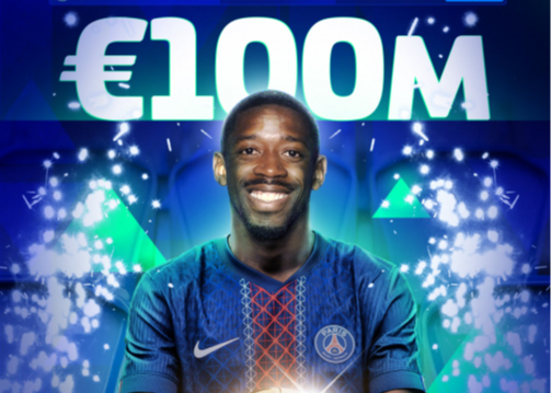 登贝莱身价重返巅峰，法甲市场价值出现新动态