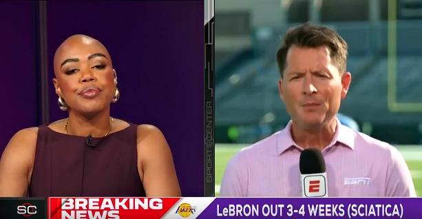 詹姆斯因坐骨神经痛缺阵，记者调侃轩尼诗成良方