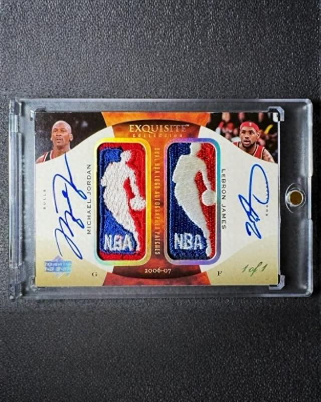 乔丹与詹姆斯球星卡罕见现身，天价成交引爆收藏圈