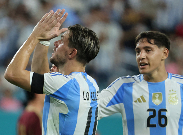 阿根廷小胜委内瑞拉，梅西休战洛塞尔索建功