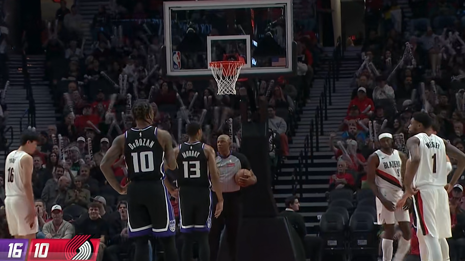 杨瀚森季前赛主场首秀 点燃开拓者对阵国王战火