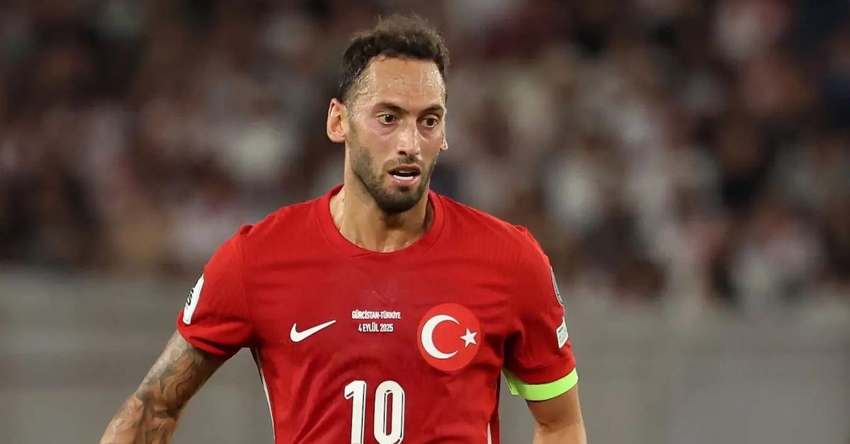 恰尔汗奥卢里程碑100场，土耳其6-1大胜保加利亚