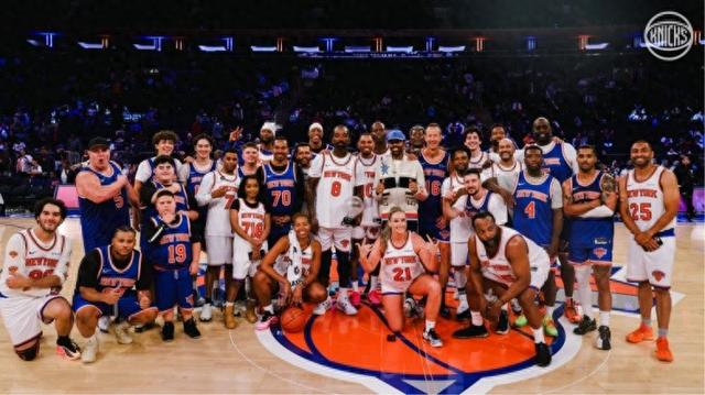 尼克斯揭幕战名人赛：JR-史密斯再现风采拿下MVP