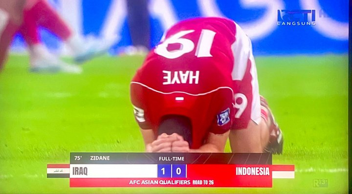 印尼世预赛折戟 伊拉克斩断其2026世界杯梦