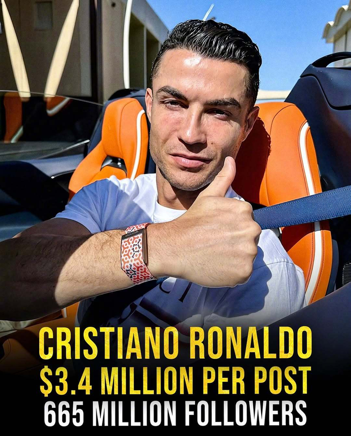 C罗梅西的社交媒体价码有多吓人？