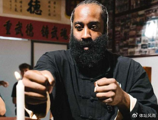 哈登唐装学咏春，非遗碰撞NBA的别样火花
