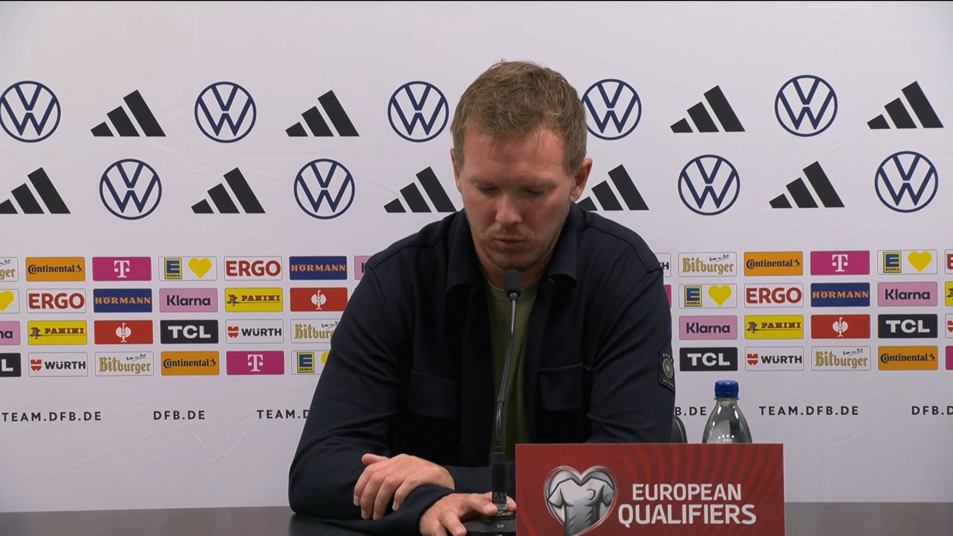 纳格尔斯曼谈德国队对阵北爱 挑战依旧严峻，维尔茨状态备受关注