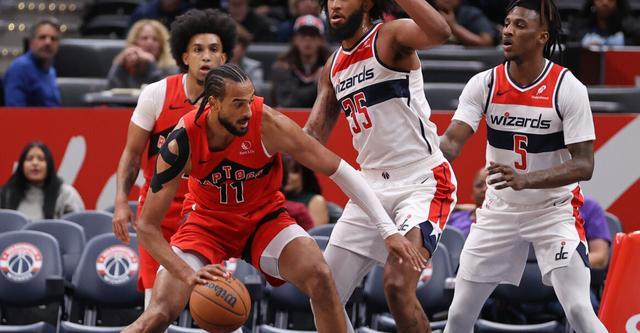 猛龙空接压哨击败奇才 三连胜气势如虹