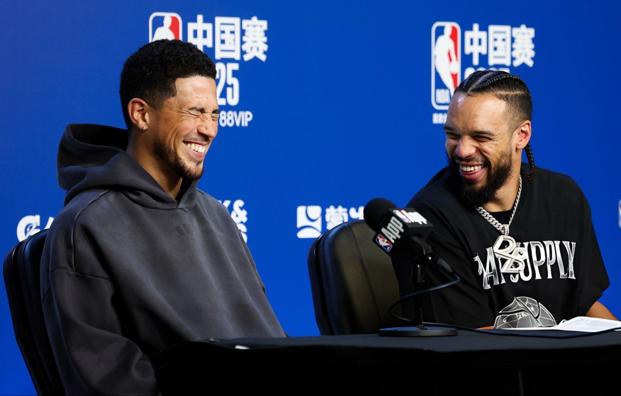 德文·布克和狄龙·布鲁克斯：太阳新组合背后的兄弟情