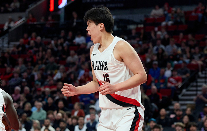 杨瀚森6分钟爆发砍14分，开拓者终于有了新希望！