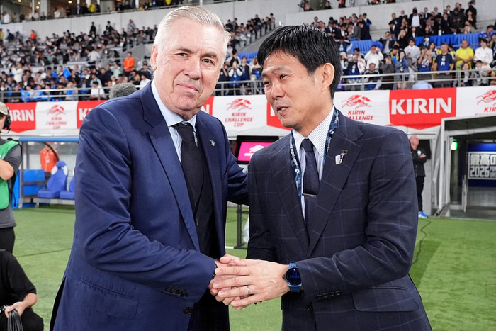 2比3翻盘！巴西被日本首胜羞辱，安切洛蒂66岁脸色成历史最黑