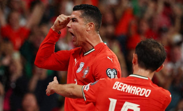 40岁C罗梅开二度难救主，葡萄牙2-2被匈牙利逼平，1.6亿欧对决4.78亿欧震惊全场