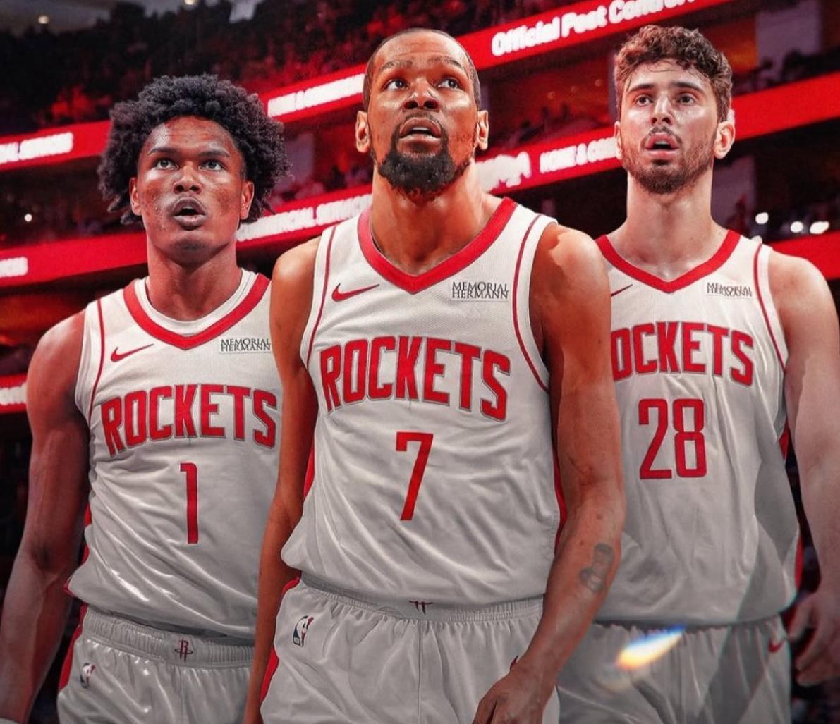 火箭独行侠掀起“双塔”风暴，6尺8及以上阵容成新潮流