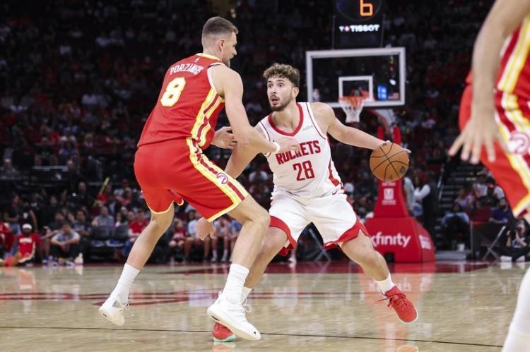 NBA｜火箭轮休3主力，杜兰特季前赛35分笑开怀首发争夺更火