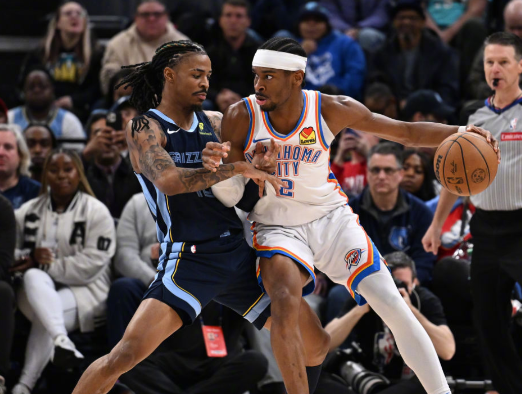 NBA西部6强硬碰硬！灰熊4战净输69分，莫兰特伤病缠身难撑大局