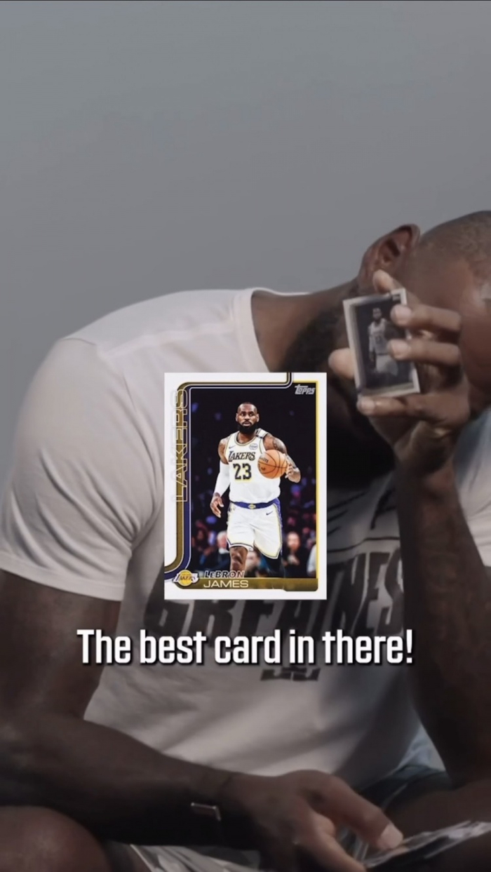 NBA｜16年后重拾童心！詹姆斯开卡抽到自己和克莱，引发球迷狂欢