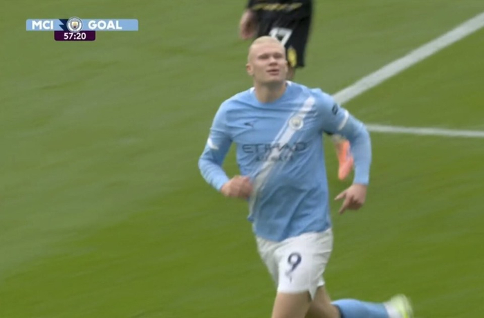 英超|哈兰德96球!曼城2-0埃弗顿,瞬间升至第37位射手榜引争议